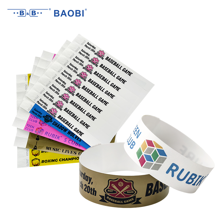 China Laser Printable Wristbands: The Future of Event Identification and Access Control